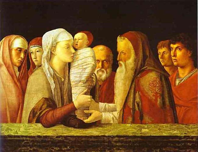 Giovanni Bellini The Presentation in the Temple. France oil painting art